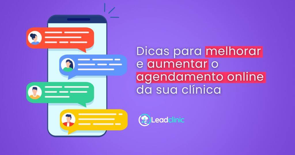 Agendamento online da sua clinica